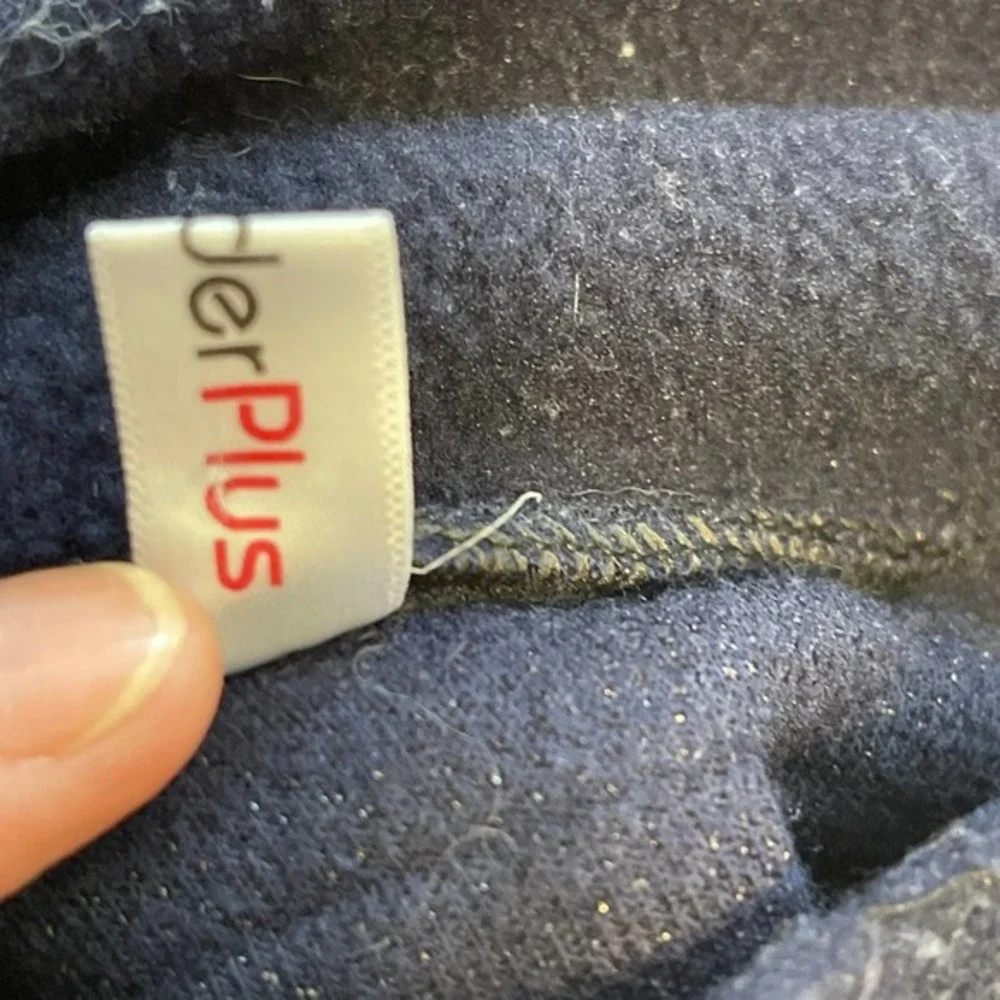 adidas Originals Navy Blue Fleece Jacket - Picture 6 of 8